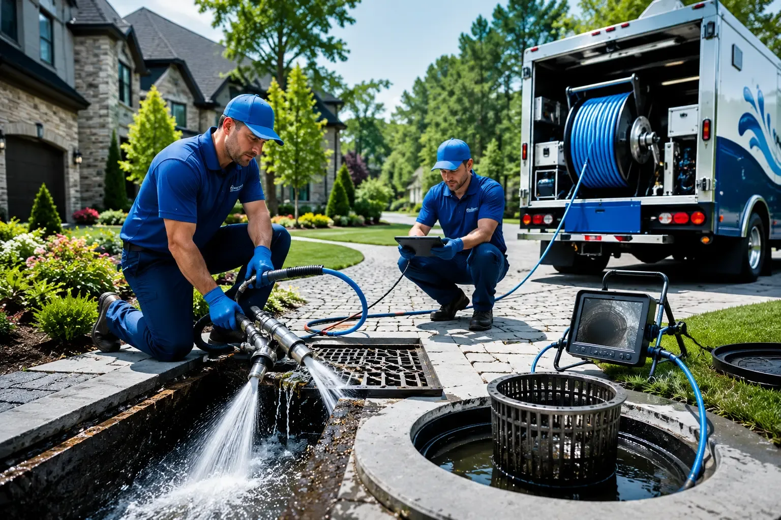 Local outdoor drain cleaning professionals in Mont Belvieu, TX