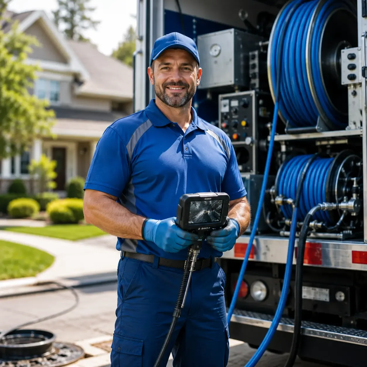 Local outdoor drain cleaning specialists in Mont Belvieu, TX
